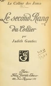 Le collier des jours: Le second rang du collier by Judith Gautier